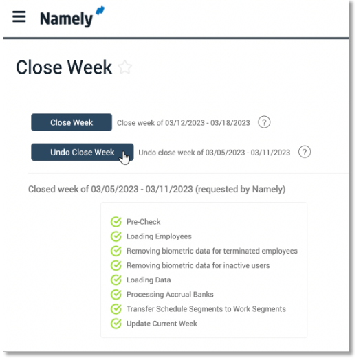 A screenshot of a close week  Description automatically generated